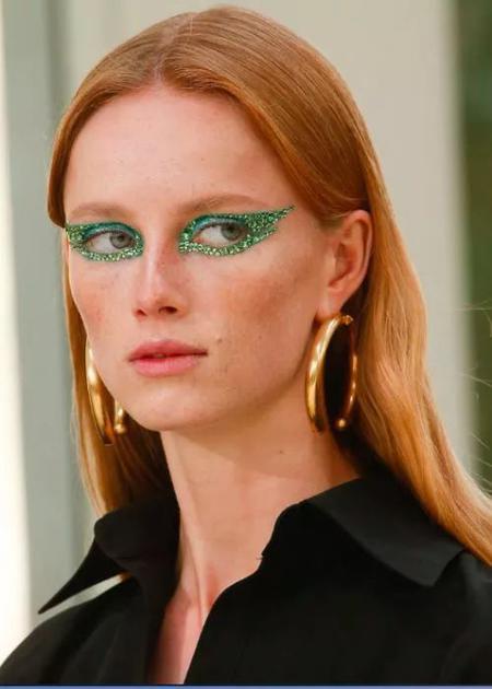 Valentino RTW S/S 2019 妆容图