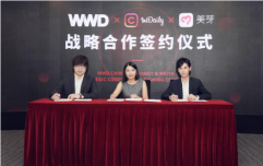 WWD国际时尚特讯与时尚新媒体InsDaily、美芽签署战略合作协议