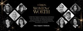 巴黎欧莱雅公布入围2019年度 Women of Worth 奖项的女性公益领袖名单