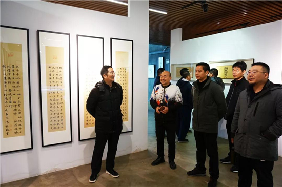 『福慧双修 · 陈耘文/吕国钢佛教主题书画展』在浙江香海禅寺庄严启幕