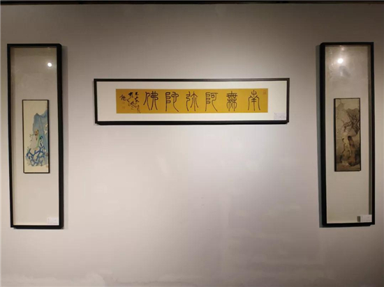 『福慧双修 · 陈耘文/吕国钢佛教主题书画展』在浙江香海禅寺庄严启幕