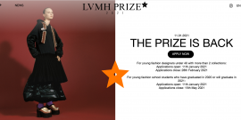 第八届 LVMH Prize 青年设计师大奖赛开放报名申请，2月28日截止